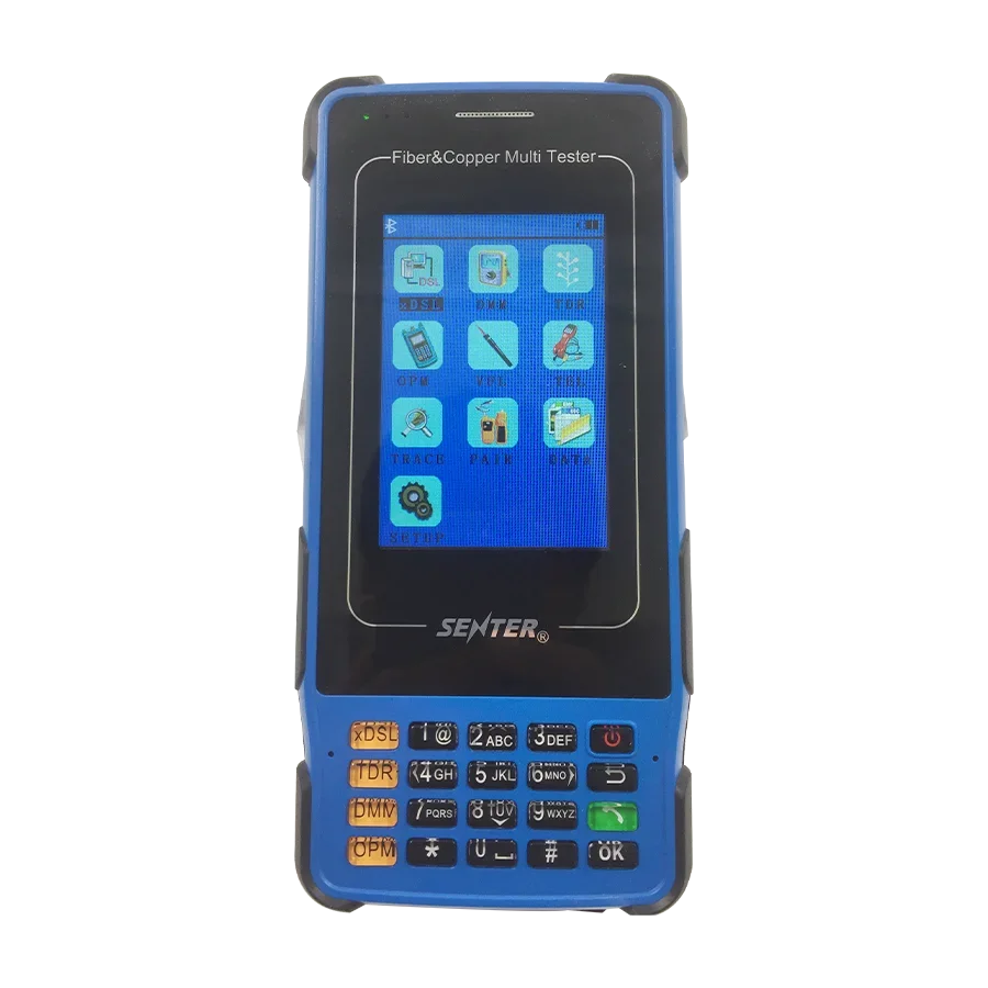 S600 Handheld VDSL2 Tester ADSL VDSL2 OPM VFL TDR Function Tone Trackerall-in-one Unit  XDSL Fibra optica Power Meter