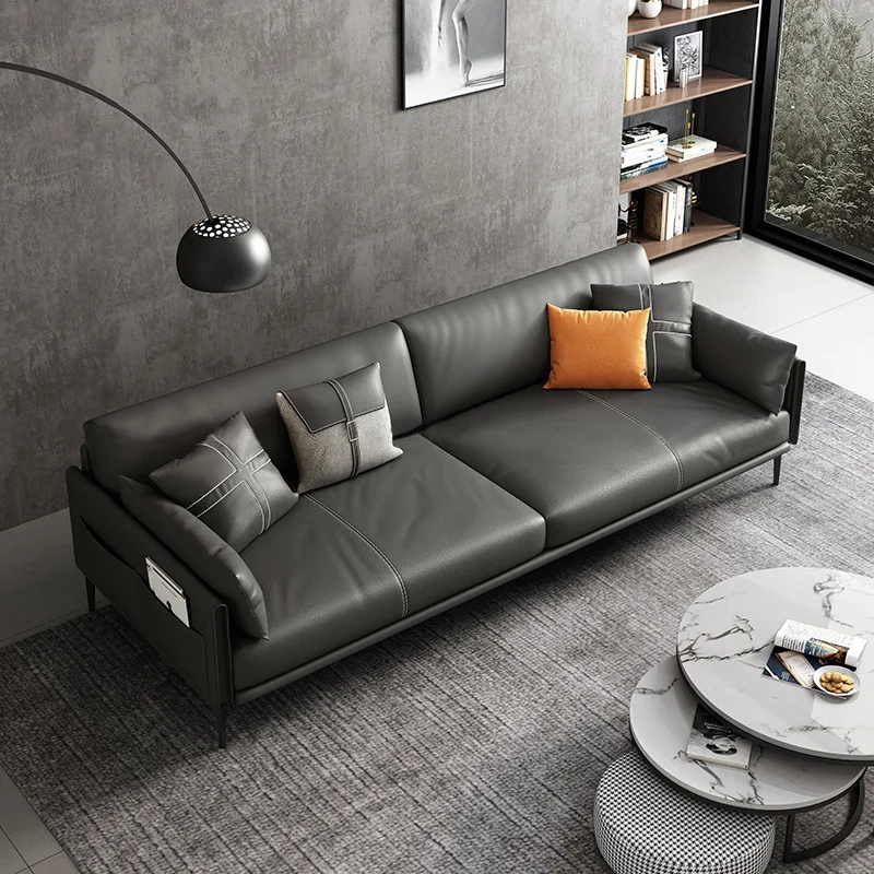 사무실 소파 비즈니스 리셉션 모던 심플 게스트 1인용 3인용 사무실 소파 커피 테이블 세트