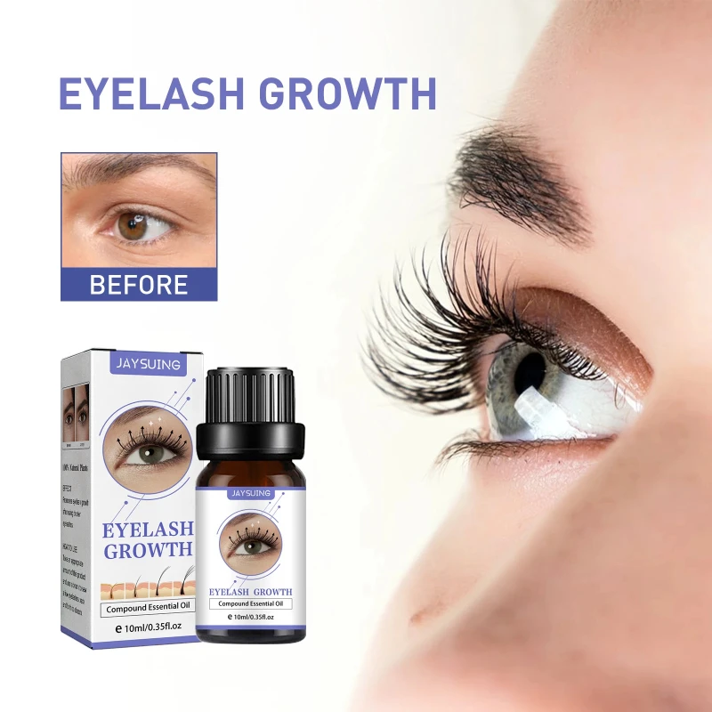 

10ml 7 Days Eyelash Growth Eye Serum Eyelash Enhancer Longer Fuller Thicker Lashes Serum Eyelashes Lifting Eyebrows Enhancer