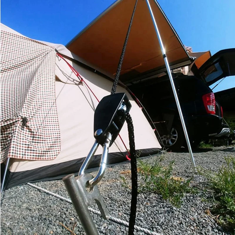 4 Pack 1/8 Inch Lifting Rope Hanger Ratchet Grow Light Fixtures, Reinforced Metal Internal Gears