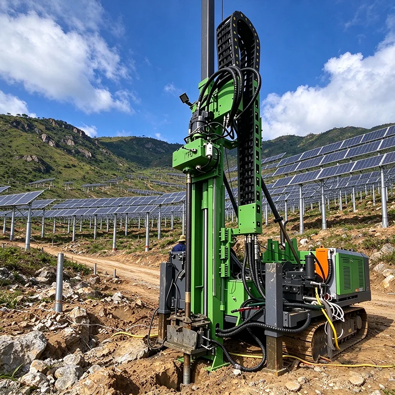 Heavy Duty Fully Hydraulic Wireline Core Drill Rig, Crawler Type Deep Hole Mineral Exploration Coring Rig