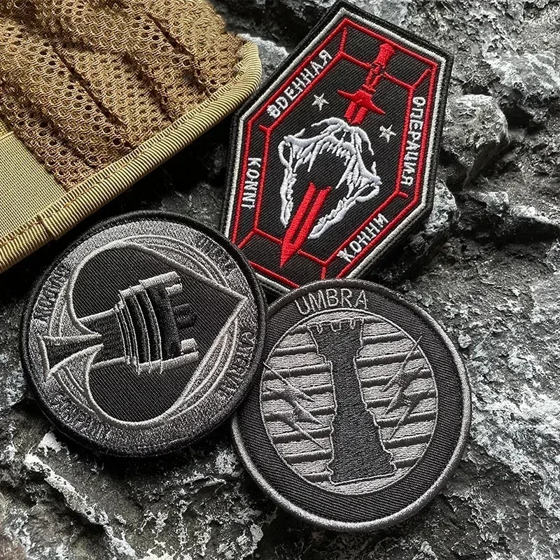 Call of Duty compliations Ghost PVC Hook & Loop Patch Morale Badge Patch luminose adesivi zaino tattico accessori emblema