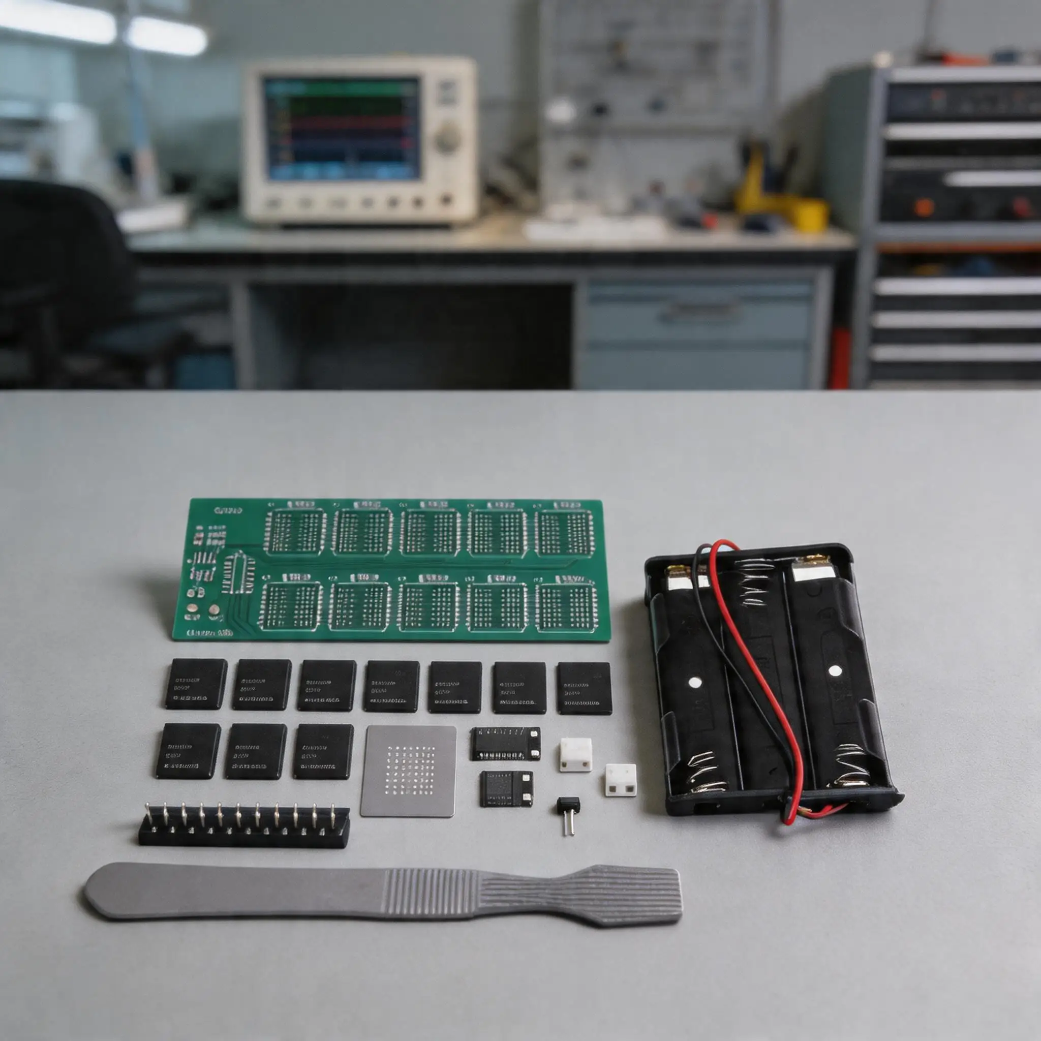FOR BGA Chip Soldering Practice Board Kit For Decimal Flowing Light Training For Beginners And Hobbyists Versatile Learning Tool
