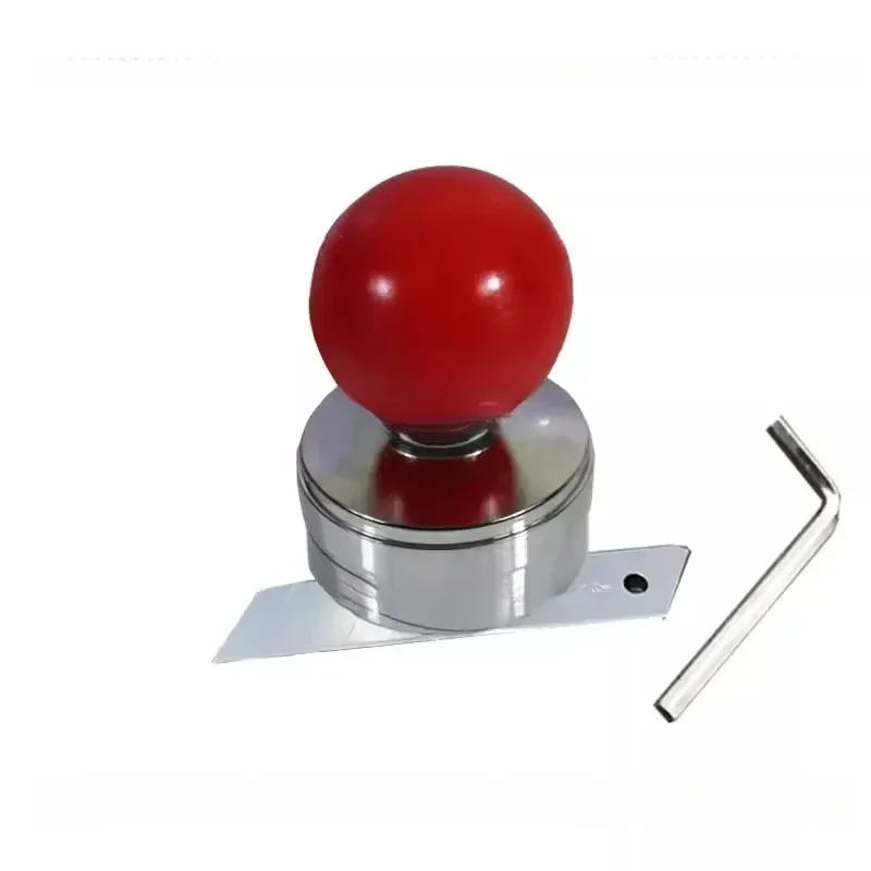 Manual Woodworking Trimmer Red Ball PVC Blister Film Scraping Bright Plated Youmu Veneer Knife Quick Trimming