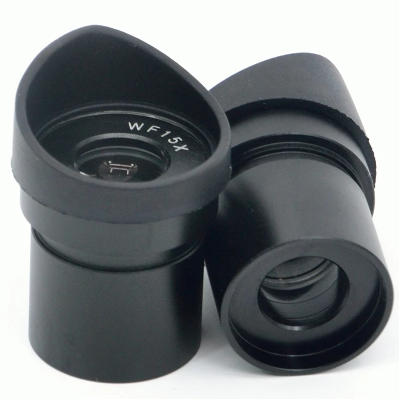 FYSCOPE New Pair Widefield WF10X 15X 20X Microscope Eyepieces ACHROMWATISM 30MM With Eyeguard Wide Angle Lens