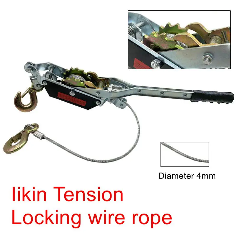 

Car dent repair tools body pits dent repair sheet metal tensioner locking wire rope tightener