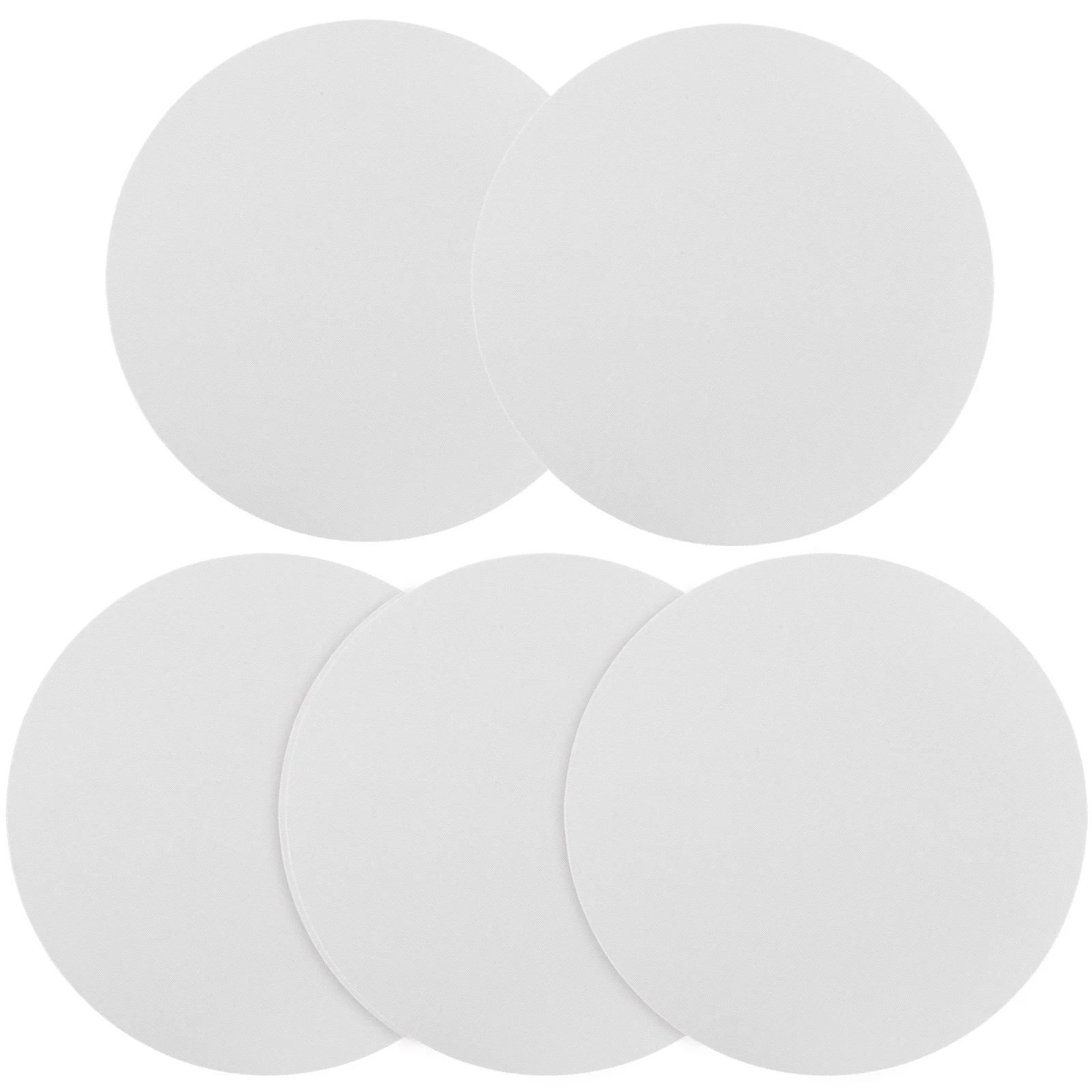 5 Pcs Blank Mouse Pad Computer Mat Sublimation Gaming Blanks for Printing Rubber Office