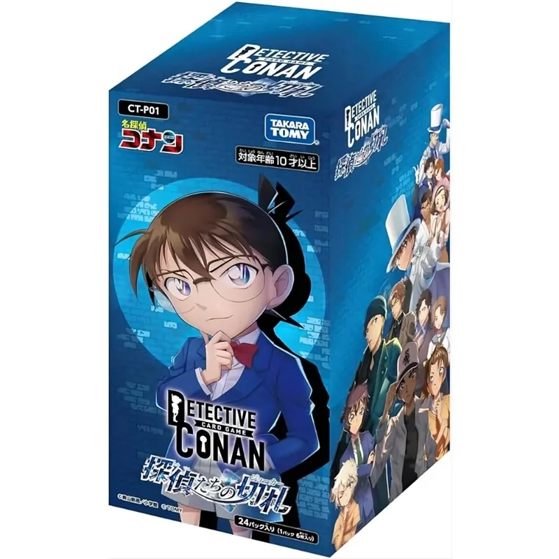 Genuine Detective Conan TCG Card CT-01-03 Full Range Japanese Booster Pack Anime Rare Character Collection Card Toys Gifts