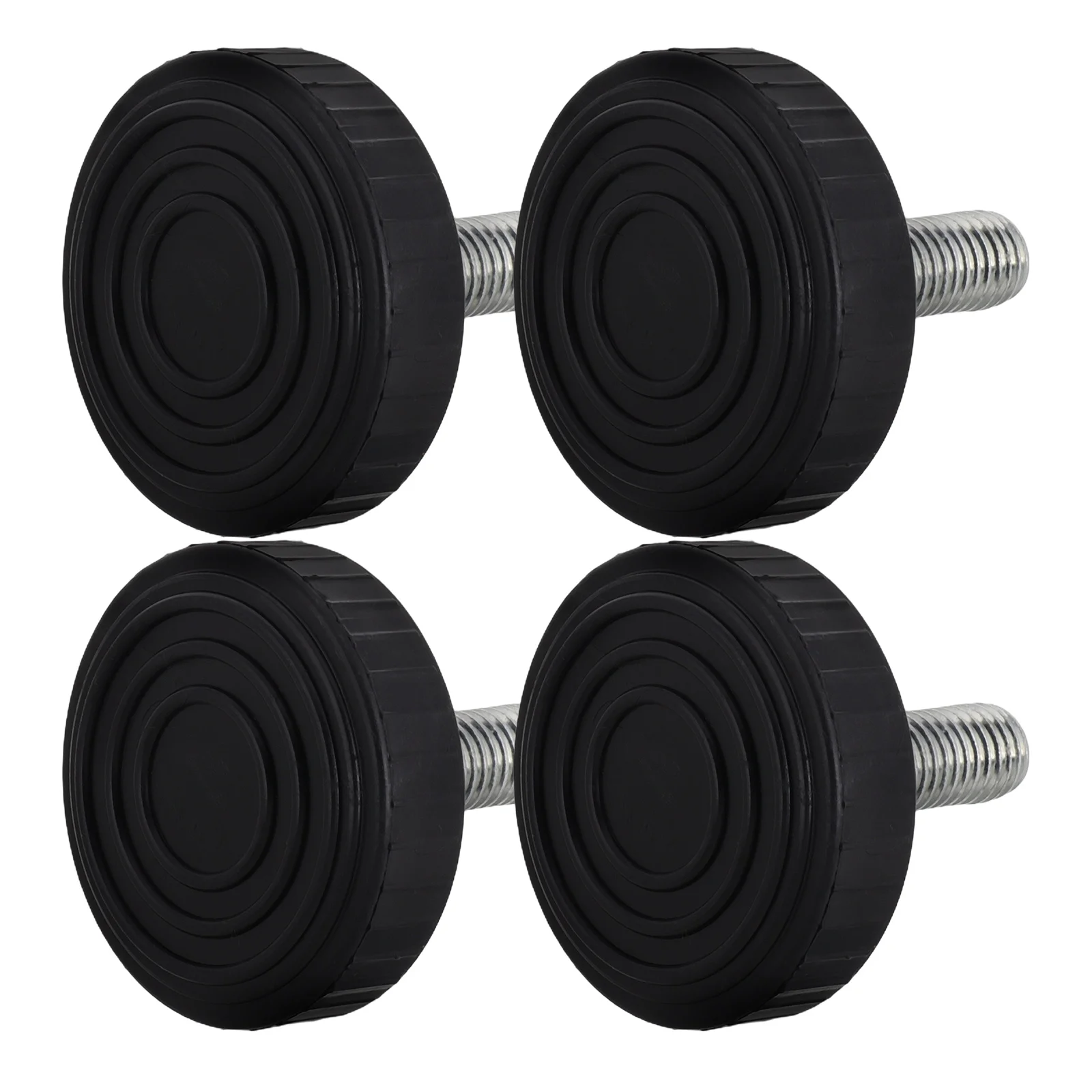 

4Pcs Universal Adjustable Feet for Fitness Machines Suction Base Design Ensures No Slip during Workouts Gym Equipment Mounting