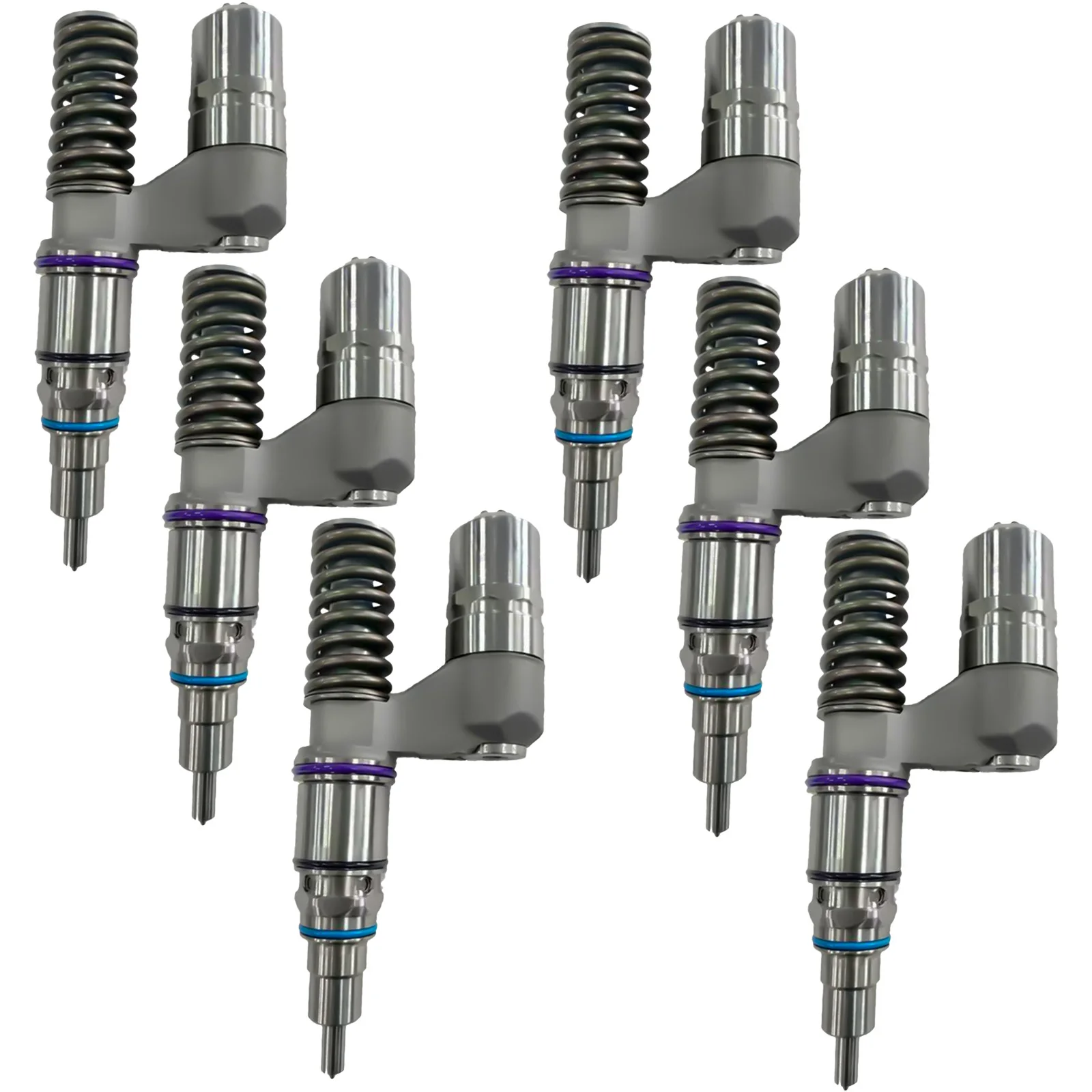 6PCS Fuel Injector 0414701019 Compatible for Scania DC11.03 DC11.04 DC12.02 DC16.02 Industrial Engine