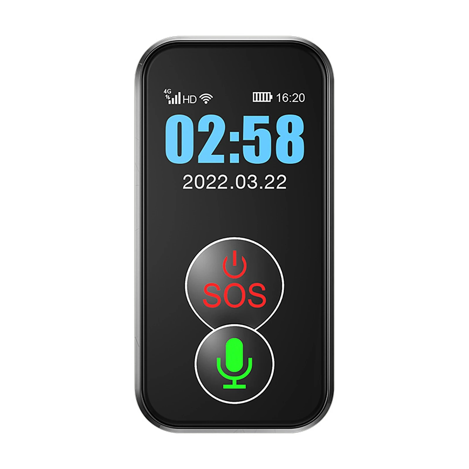 Ouderen 4G Tracking Tracker SOS Draadloze WiFi Verzorger Pager Oude Mensen Locator Val Alert Tracker Anti Verloren Medische Alert - afbeelding 1