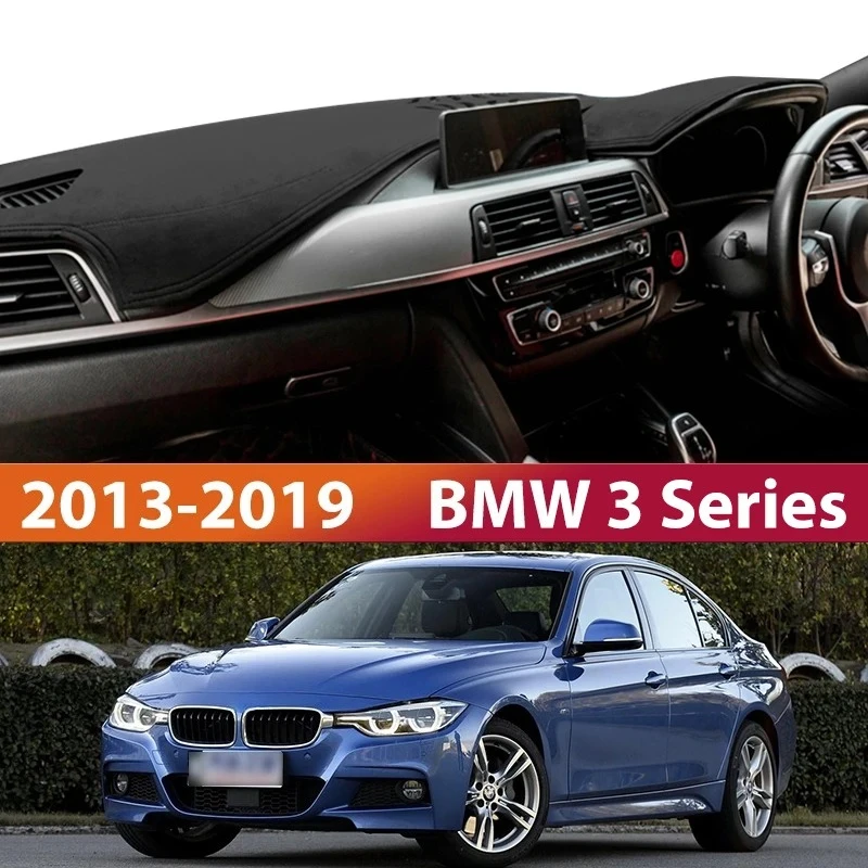 

For BMW 3 Series GT F30 F31 F32 F33 F34 2013-2019 Car Dashboard Mat Avoid Light Pad Instrument Platform Desk Cover Mat Anti-slip