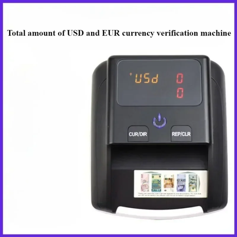 B-M AL-130 Small Portable US Dollar Euro Currency Authenticity Detector Counting Machine Automatically Detects Currency