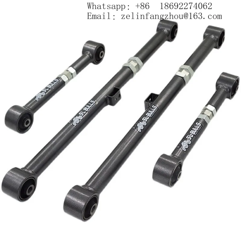 Adjustable Reinforced 4-Link Rear Suspension Kit For Nissan Patrol Y60 Y61 4x4 Off-Road Chassis Modification Direct Fit Parts