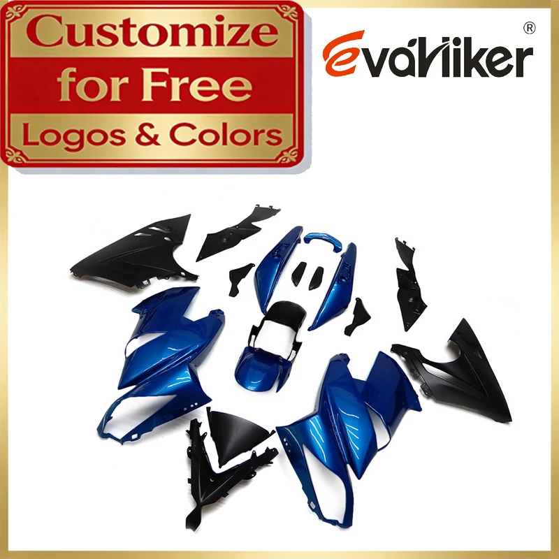 

Motorcycle Fairing Body Kit For Kawasaki 650R ER-6F 2009 2010 2011 blue ER6F 09 10 11ABS Plastic Custom Color Graphics Available