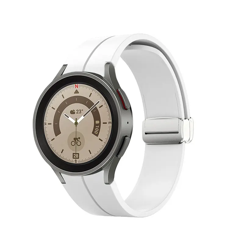 سيليكون حزام لسامسونج غالاكسي ساعة 5/برو/4 44 مللي متر 40 مللي متر الكلاسيكية 46 مللي متر 42 مللي متر smartwatch ريدج الرياضة سوار غالاكسي ساعة 4 الفرقة