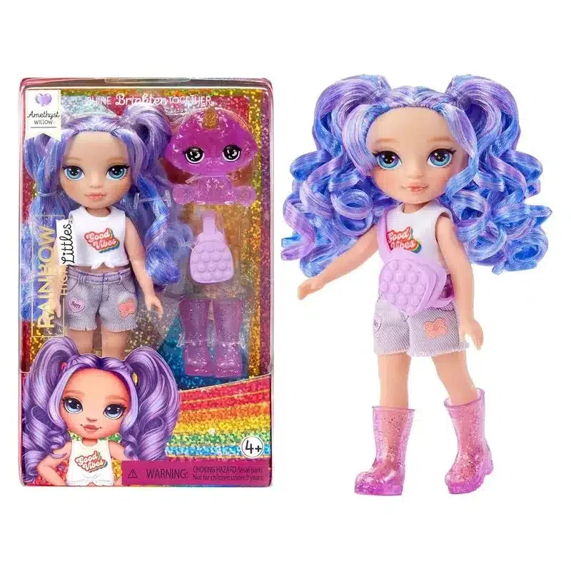 ¿Por qué la muñeca Rainbow High Littles Amethyst Willow Purple 531234 es la mejor opción para ti?