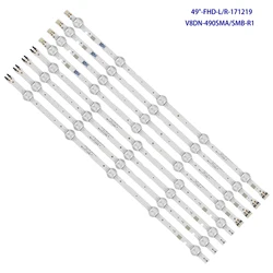 Bande de rétroéclairage LED pour Samsung, UN490J5200AG UN49M5300tains UN50J5000BF UN50M5300tains UN49J5000tains UN49J5200tains UN49J5200AH