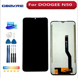 Doogee n50 LCD 디스플레이 및 터치 스크린 디지타이저 어셈블리 100%, 오리지널 LCD 및 터치 디지타이저, DOOGEE N50S N50PRO N50Plus LCD용, 6.52 인치