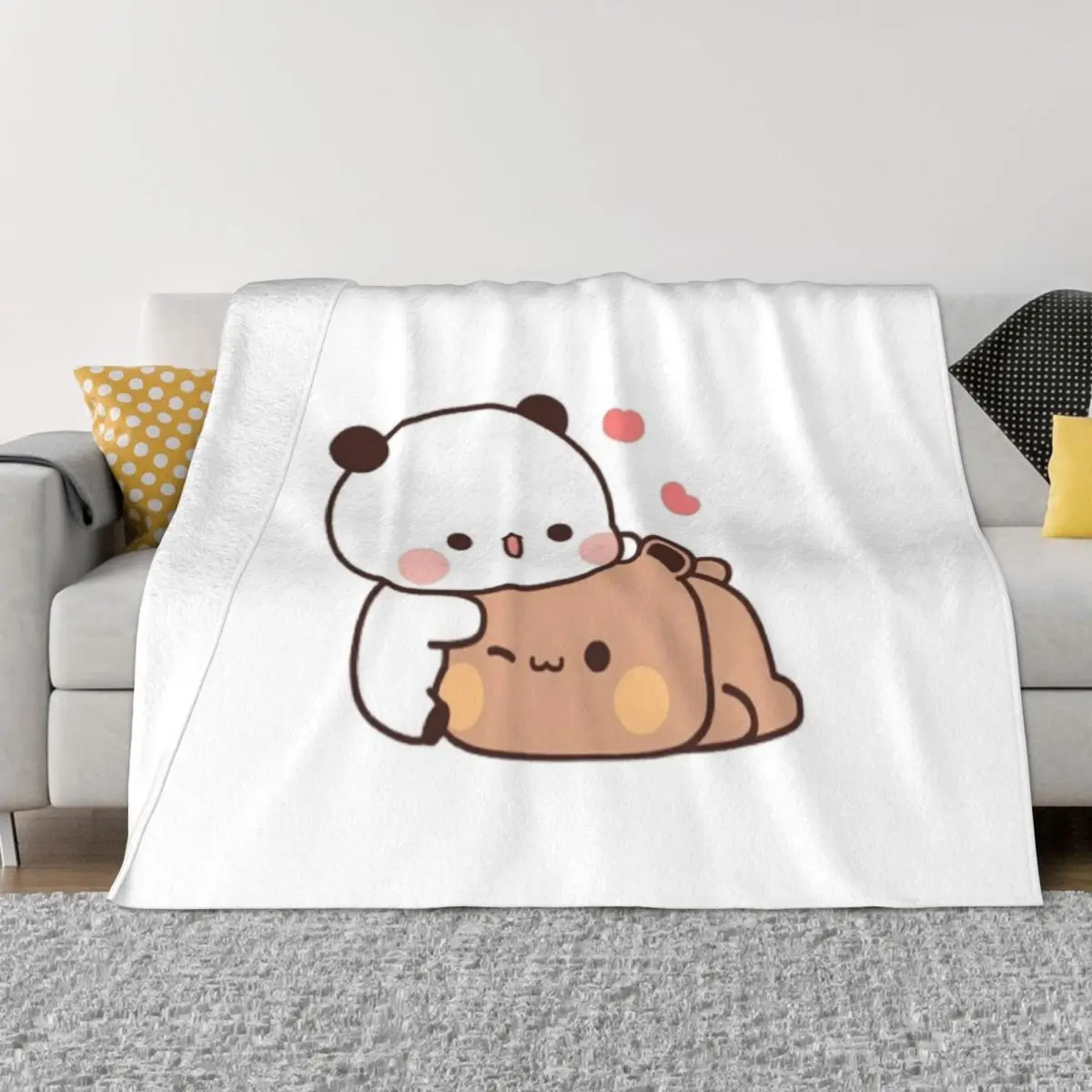 

bubu dudu Throw Blanket Cute Blanket Retro Blankets