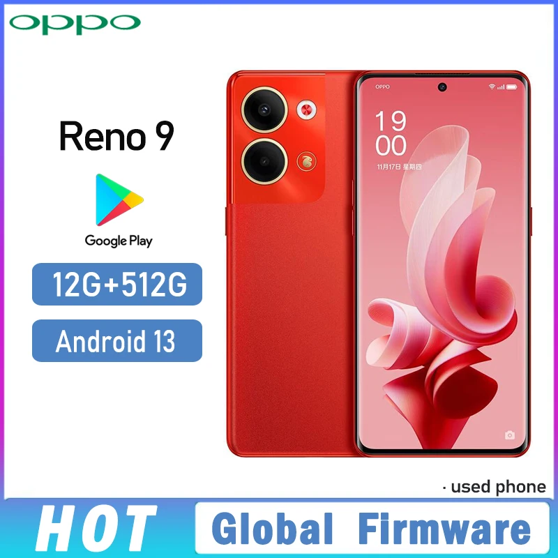 Global firmware OPPO Reno 9 5G smartphone Snapdragon 778G 6.7