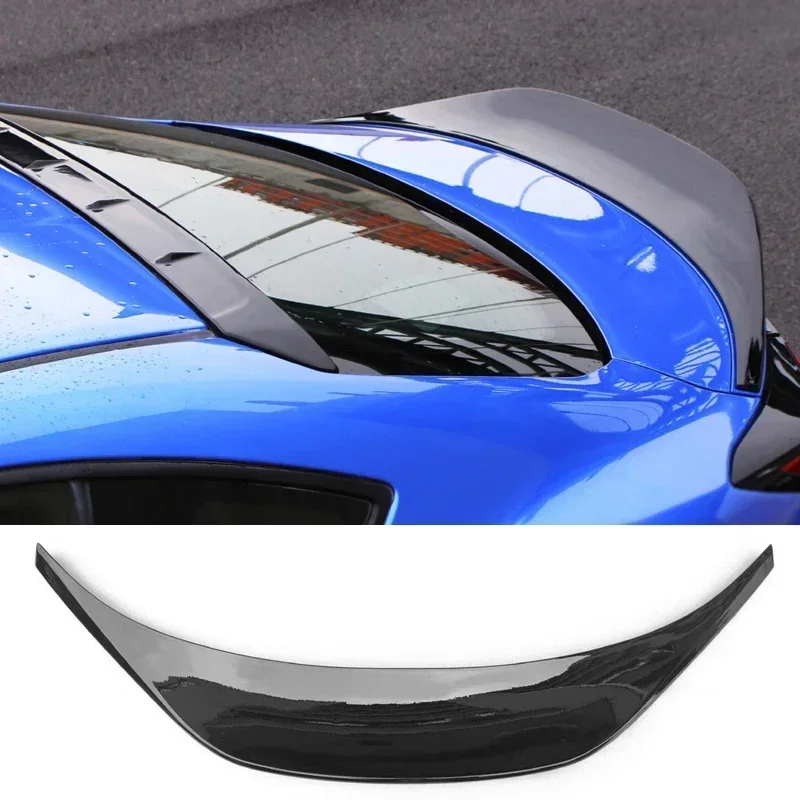 New! BRZ Spoiler for Toyota GR86 Tail Fin Scion FR-S ZN8 ZC8 Car Rear Roof Wing 2022 23 24 ABS Plastic Accessorie