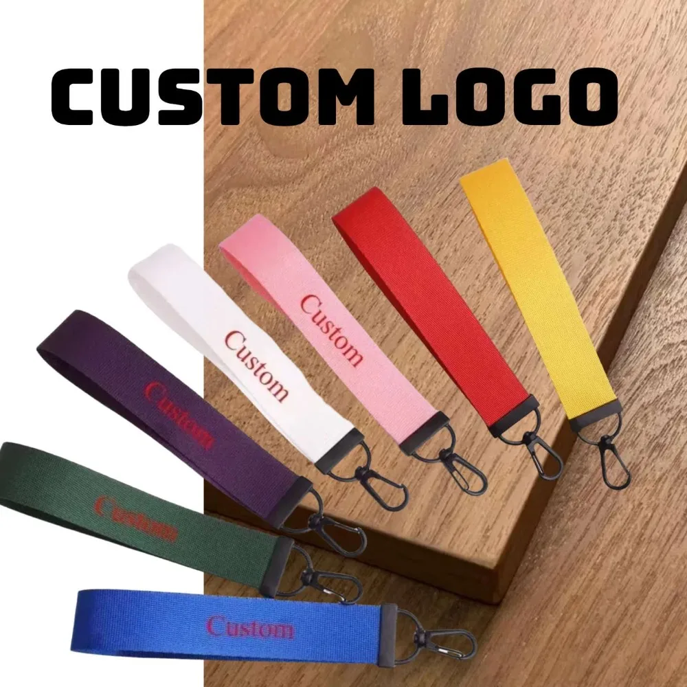 Простой холщовый полоса на талии, подвесной брелок для ключей, персонализированный брелок для школьной сумки, индивидуальный логотип, имя, брелок для ключей, аксессуары, подарок Простой холщовый полоса на талии, подвесной брелок для ключей, персонализированный брелок для школьной сумки, индивидуальный логотип, имя, брелок для ключей, аксессуары, подарок