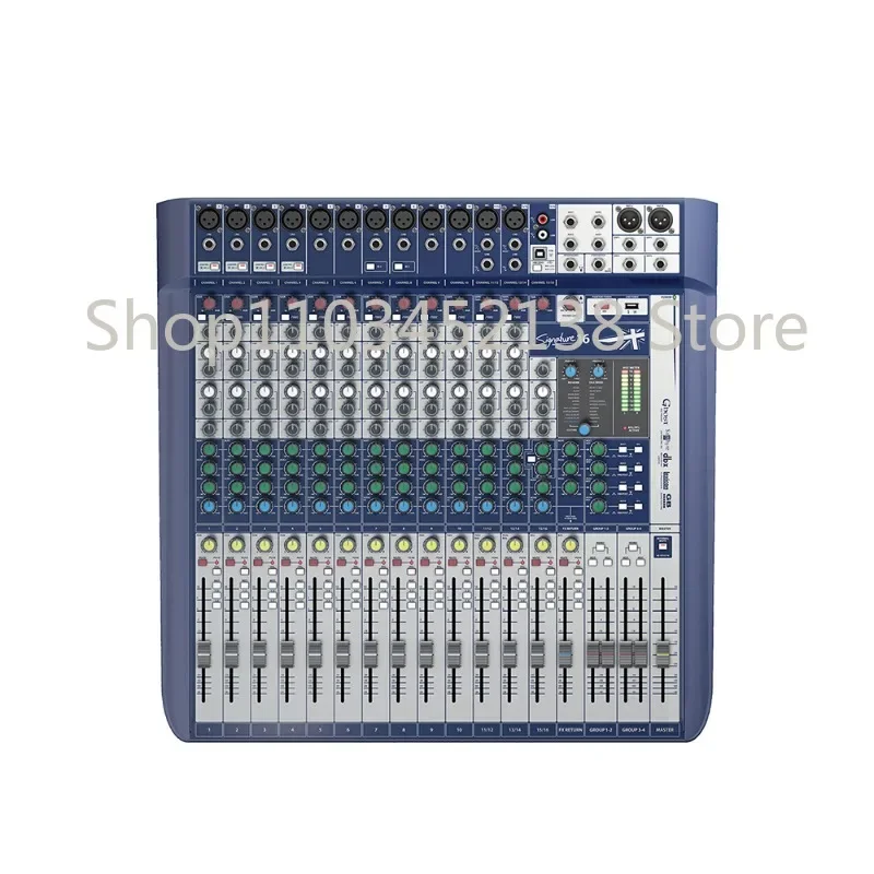 Signature 16 Channel Soundcraft Audio Mixer for Stage Singing Performance