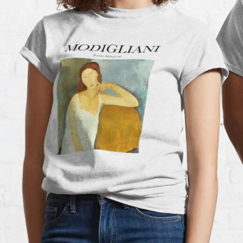 

Jeanne H buterne T shirt Amadeo Modigliani 100 Premium Quality