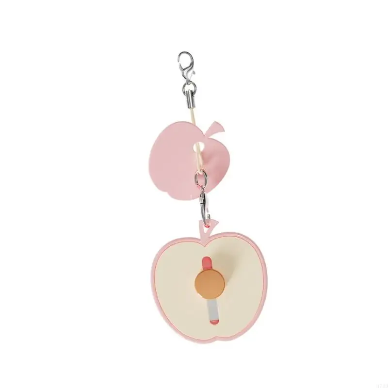 Space Saving Vegetable Fruits Peeler with Retractable Blade Travel friendly Peeling Tool with Keychain Kitchen Gadget 37JD