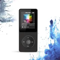Bluetooth MP3 Player with Color Screen - MP4 Walkman, HIFI Sound, Supports 128GB TF Card, Built-in Speaker & Recorder, Portable