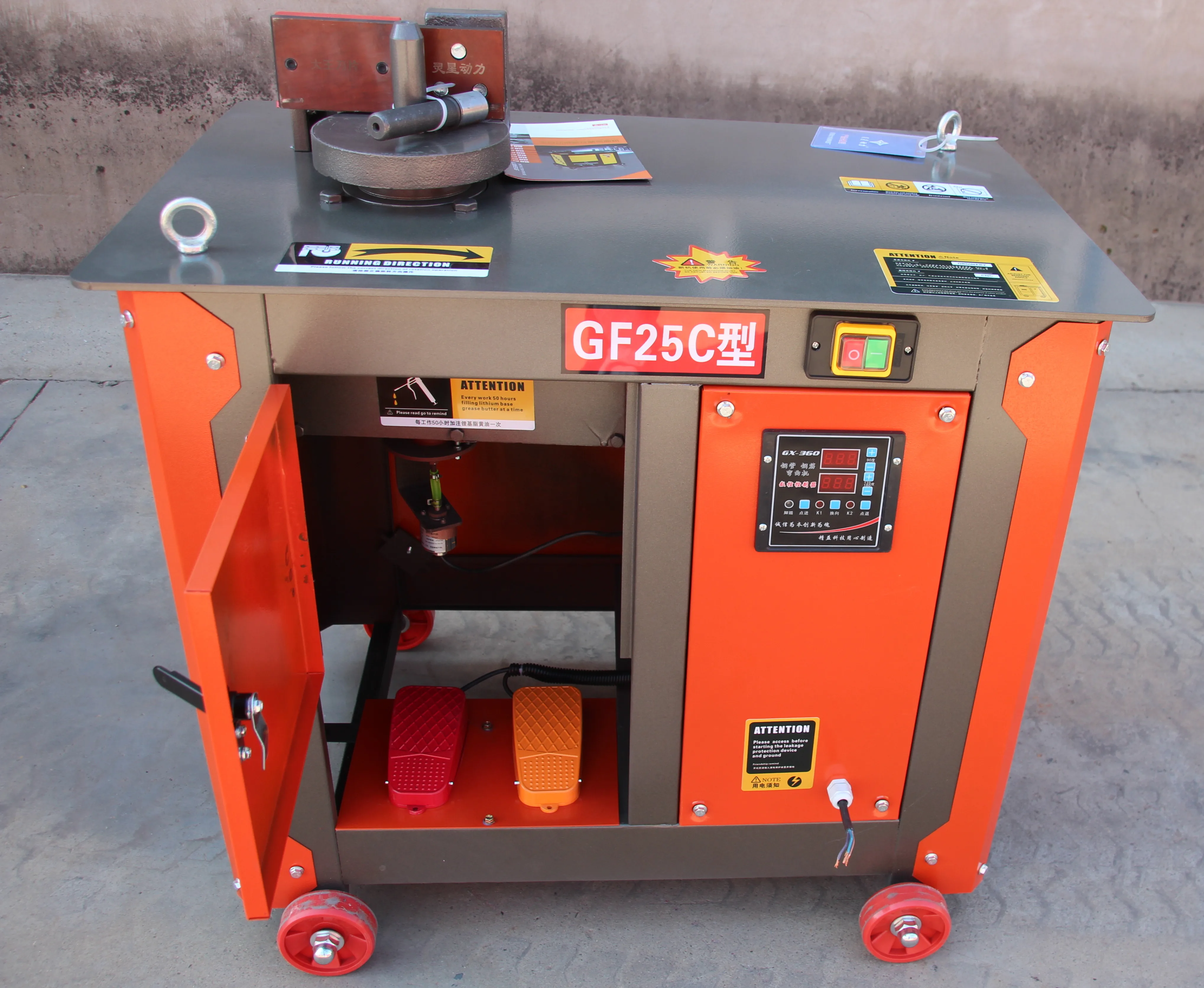 GF25 numerical control automatic steel stirrup bending machine for construction industry
