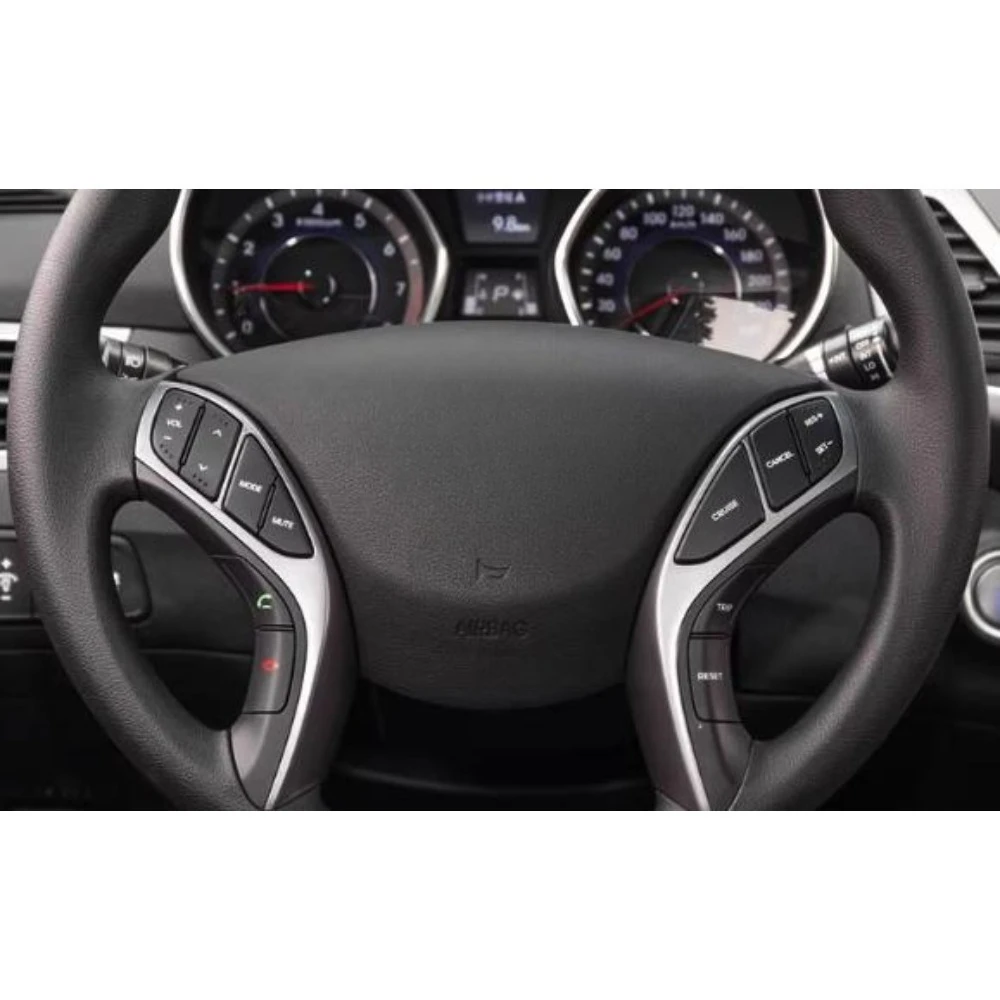 

Многофункциональные кнопки управления круиз-контролем на руле для Hyundai Elantra 2012-2015 с автоматической коробкой передач и люком, 1 шт.