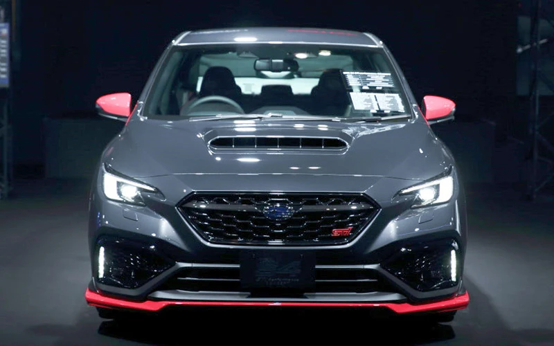 2022 WRX S4 VA12 OEM Sti-P نمط ألياف الكربون ايرو كيت سبويلر لسوبارو WRX S4 VA12 JDM Partcustom