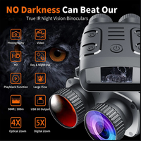 ABYL 1080P Infrared Night Vision Device 5X Binocular Day Night Use Photo Video Taking Digital Zoom for Hunting Boating
