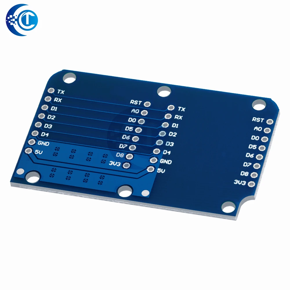 Double Socket Dual Base Shield for Wemos D1 Mini NodeMCU ESP8266 Diy PCB D1 Expansion board