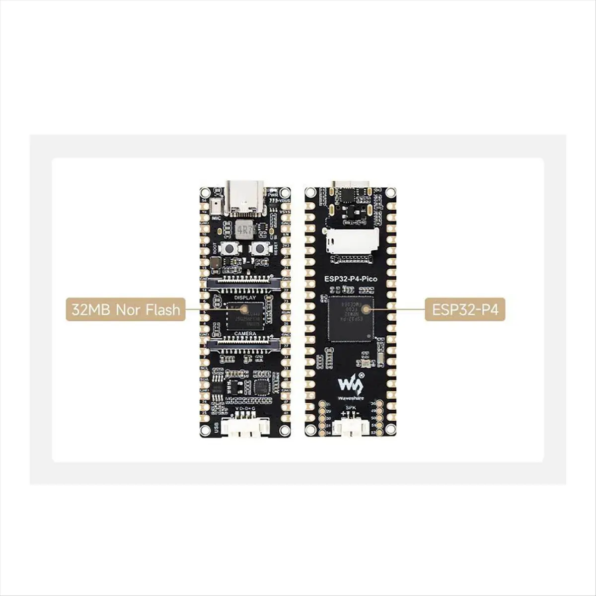 

Комплект макетной платы M85K ESP32-P4 с аудиодинамиком камеры MIPI и микрофоном Плата разработки ESP32-P4