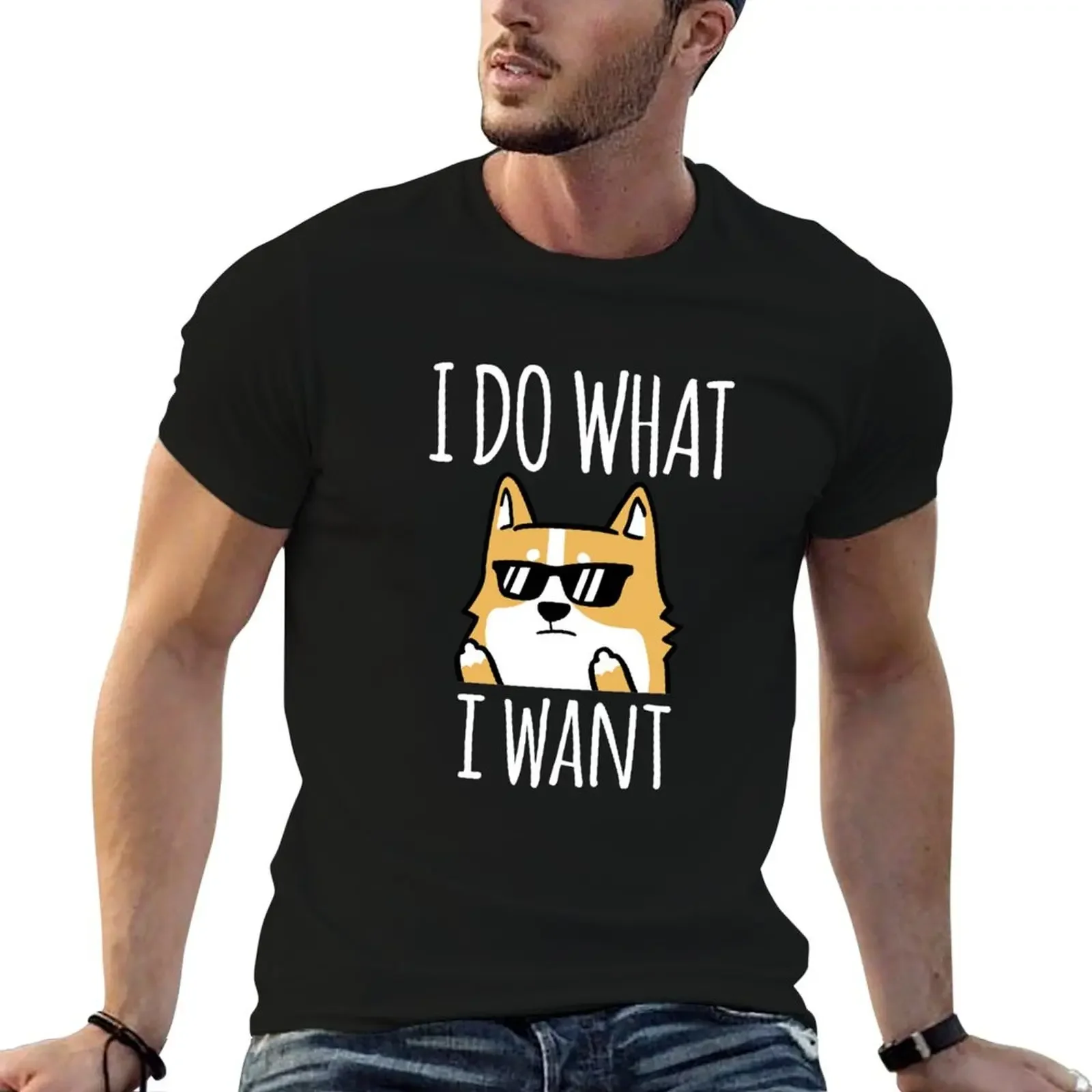 

Funny I Do What I Want Shiba Inu T-Shirt Funny t-shirt summer 2025 Short sleeve tee anime tshirt big and tall t shirts for men