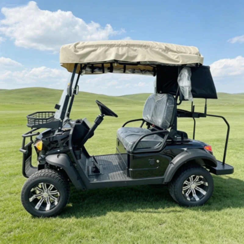 Hot Selling Hunting Mobility Scooter High End Off Road Electric Golf Cart Sand Bucket X2 Bumper Front Basket Golf Bag Rain Cover