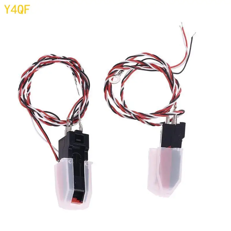 

Y4QF 2Pcs Gramophone Record Cartridge+Line with for LP Vinyl Needle Accessories For Phonograph Turntable Styl