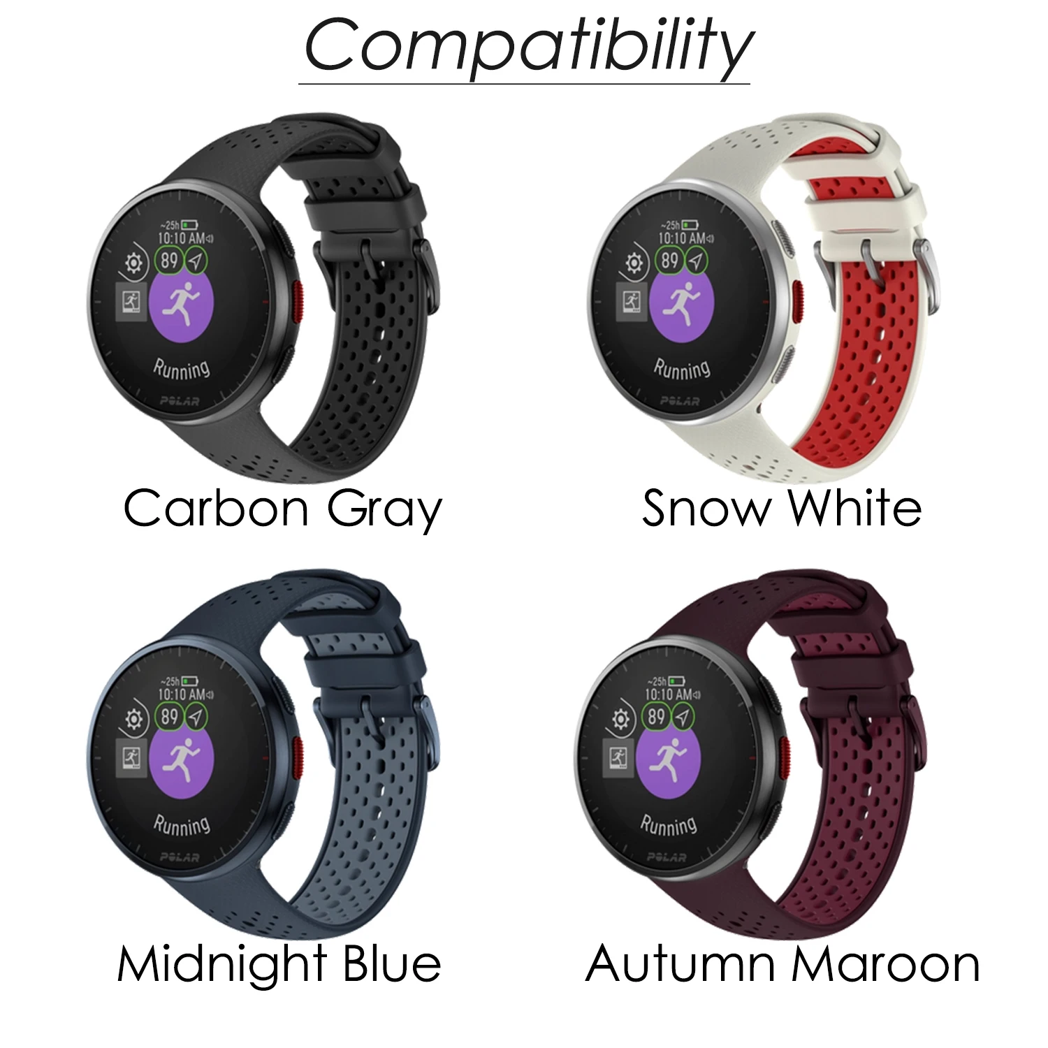 Đồng Hồ Thông Minh Smartwatch Tấm Bảo Vệ Màn Hình Cho Cực Pacer Pro Cao Cấp, 3 Gói Độ Cứng 9H Kính Cường Lực Chống Xước Chống Vỡ Bảo Vệ