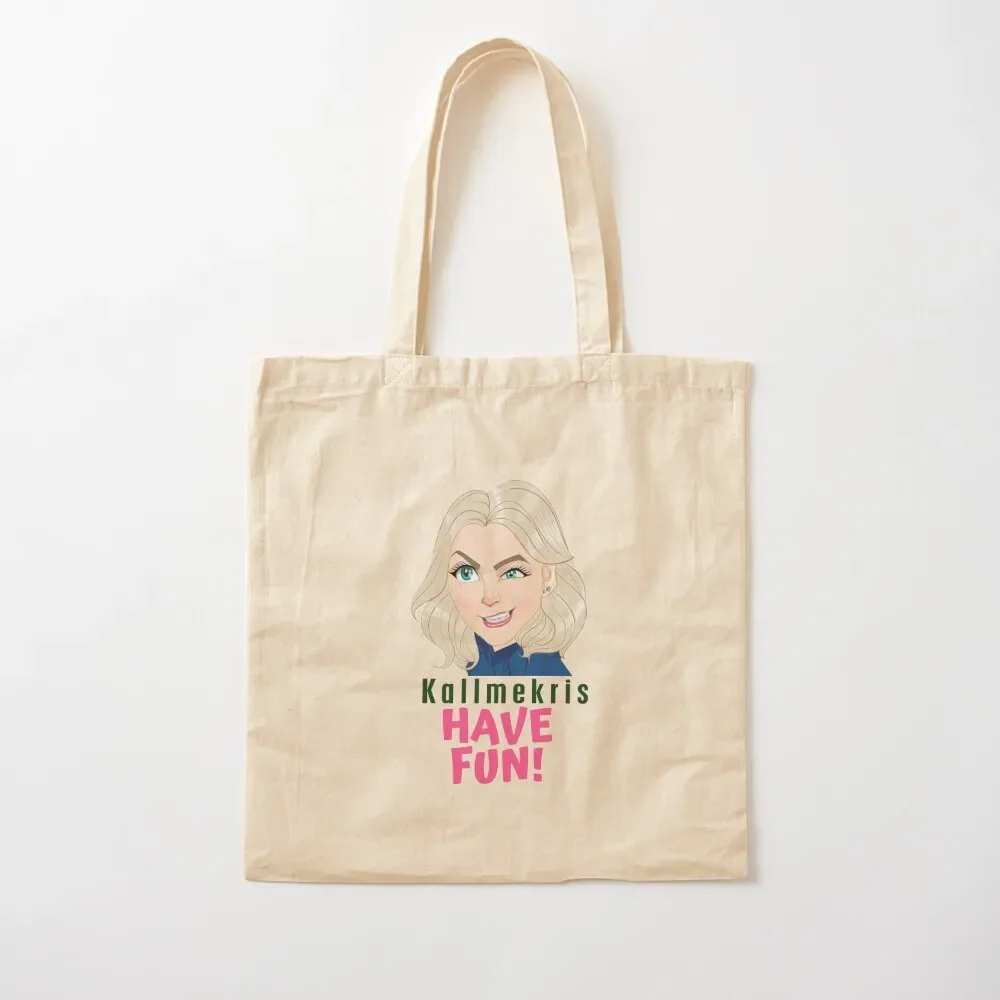 

Kallmekris Tote Bag canvas shopping bag shopper bag women canvas supermarket folding