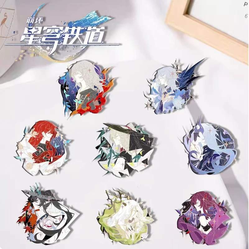 

Anime Honkai: Star Rail Sunday Argenti Cosplay Acrylic Badge School Bag Pendant Brooch Ambitus