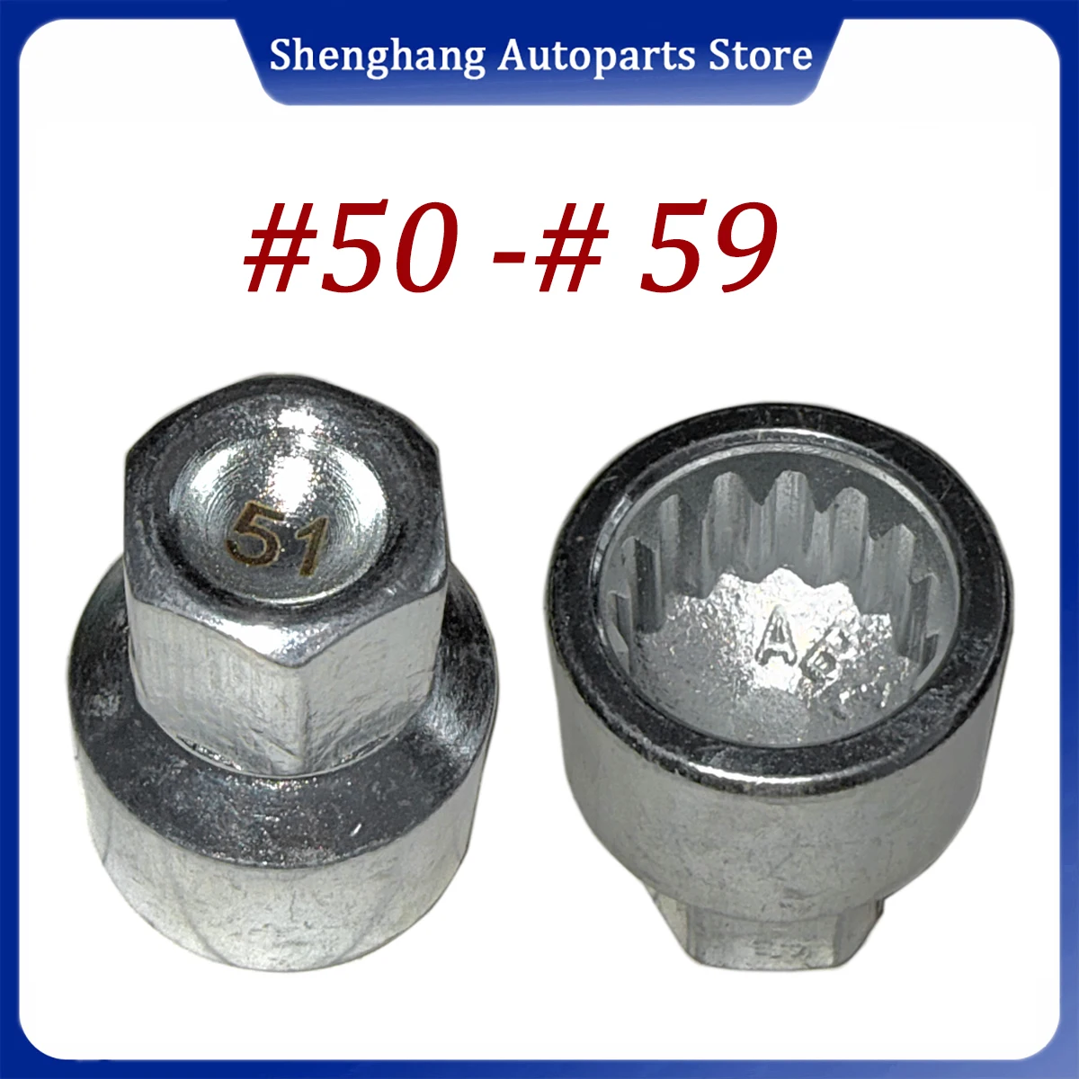 #50 - #59 Small Caliber For PORSCHE Car Tire Anti-Theft Screw Removal Tool Socket Wrench Disassembly Tool Key Sleeve Repair Kit