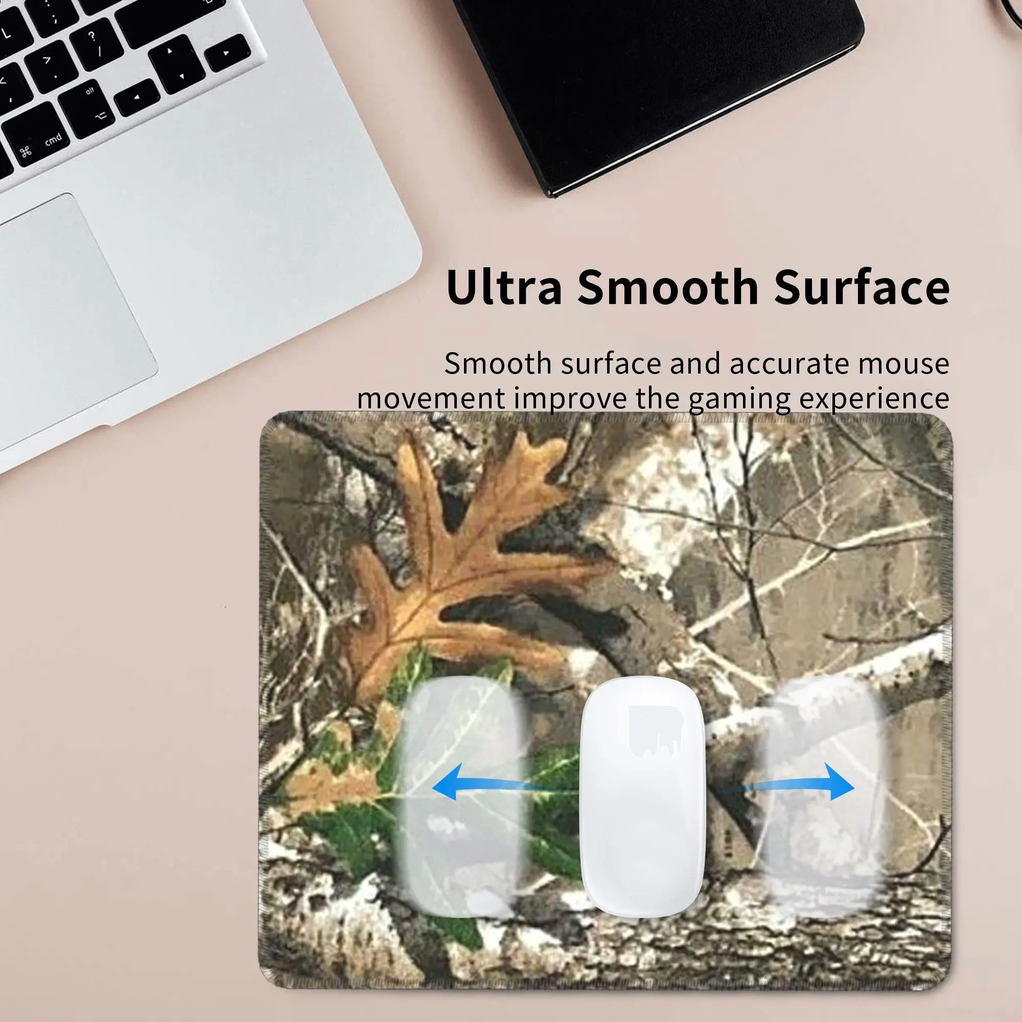 camouflage real tree hunter camo Mouse Pad Computer Keyboard Mouse Mat Gamer PC Laptop Desk Mat Office Accessories Table Mats
