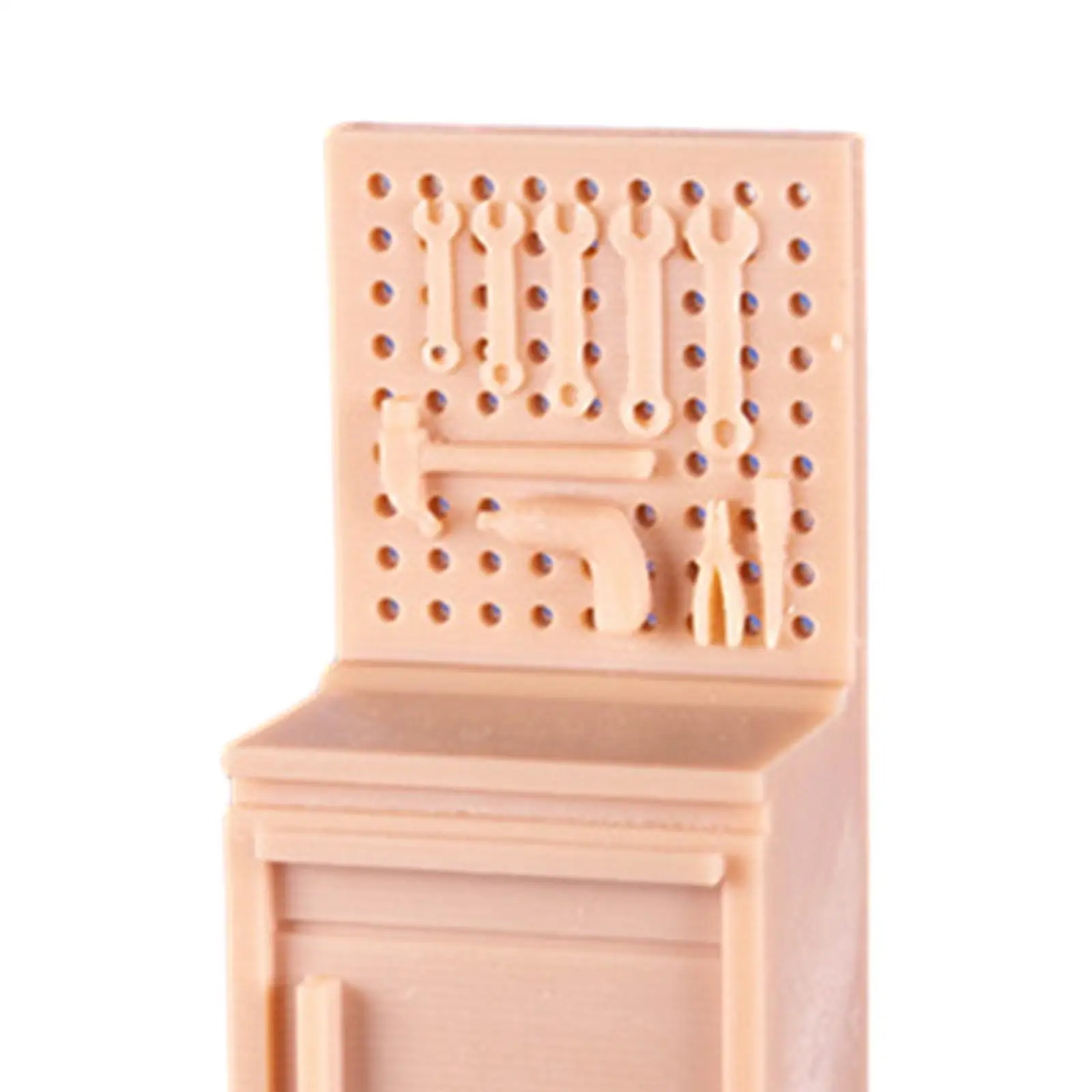 1/64 نموذج منضدة صغيرة من الراتنج لمشاريع الديوراما والمناظر الطبيعية