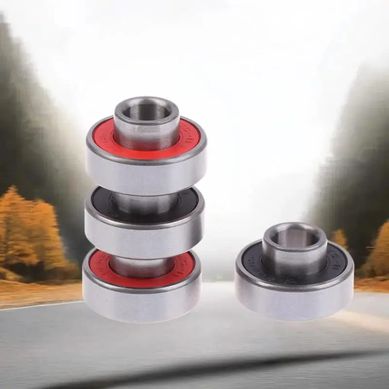 Akcesoria do deskorolki elektrycznej Long Hoverboard 608-2RS: Wysokiej prędkości ciche łożyska, 4/8 szt. Długa płyta zintegrowana