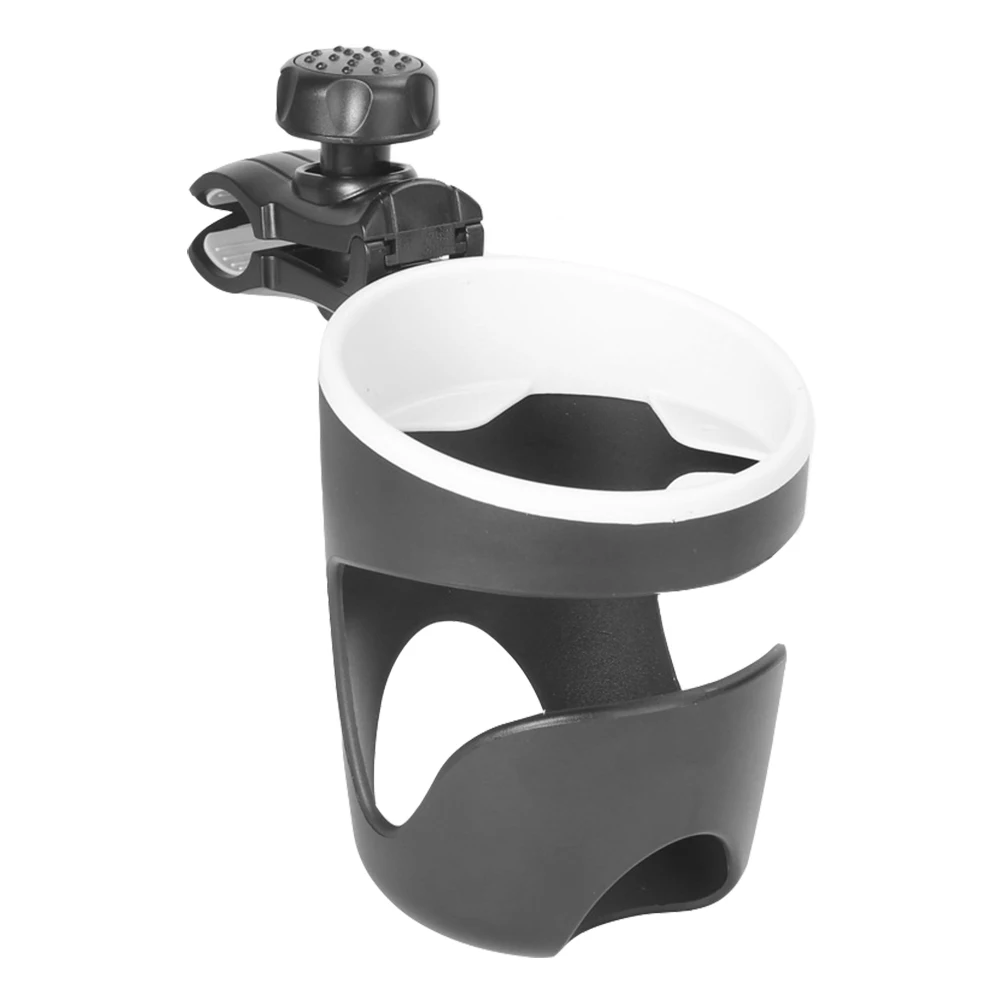 

Baby Stroller Holder Durable ABS Plastic Water Bottle Rack Easy Install Multifunction Baby Cart Bottle Holder Trolley Cart