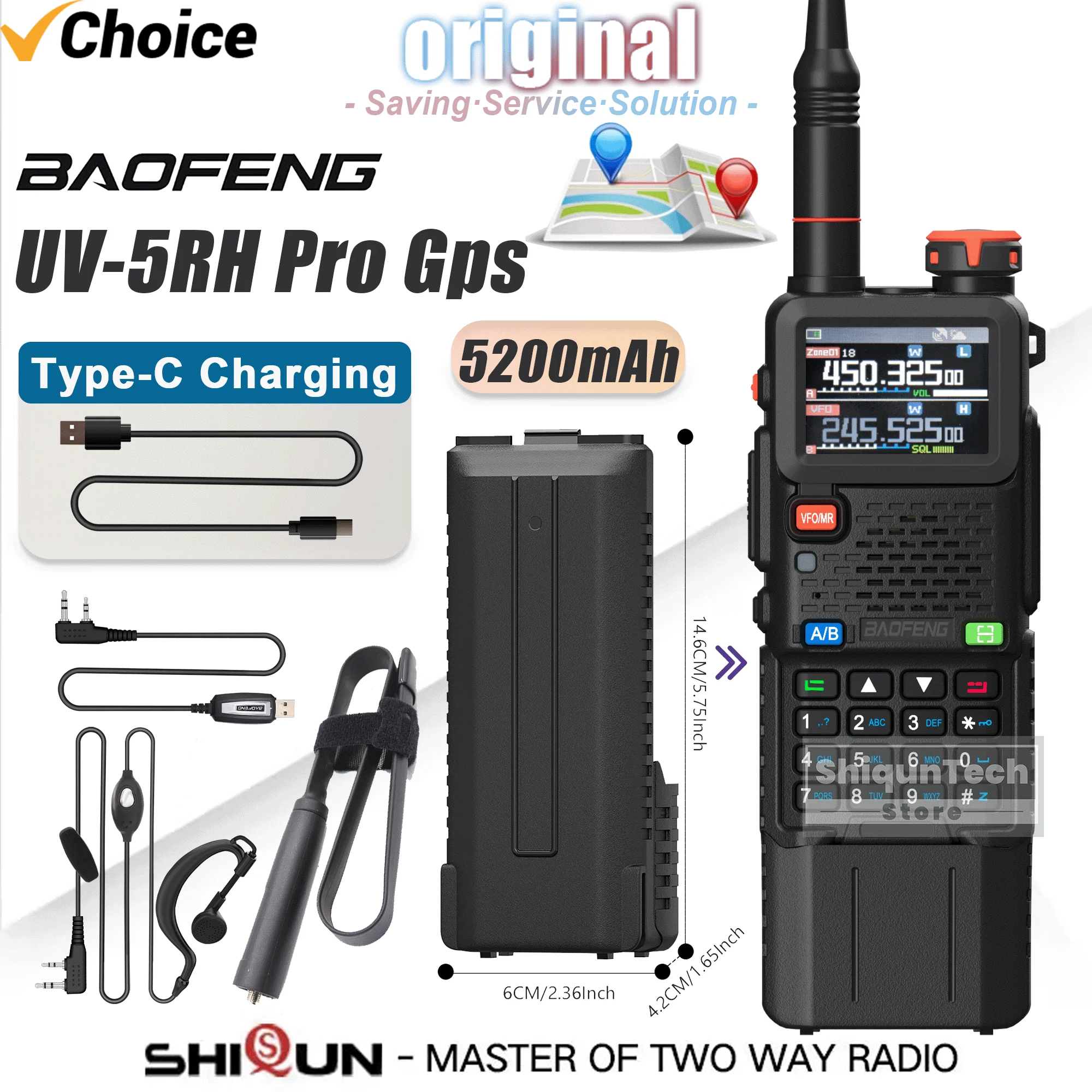 baofeng-uv-5rh-pro-gps-walkie-talkie-original-5200mah-battery-high-capacity-10w-type-c-charging-am-fm-noaa-upgrade-uv-5rm-radio