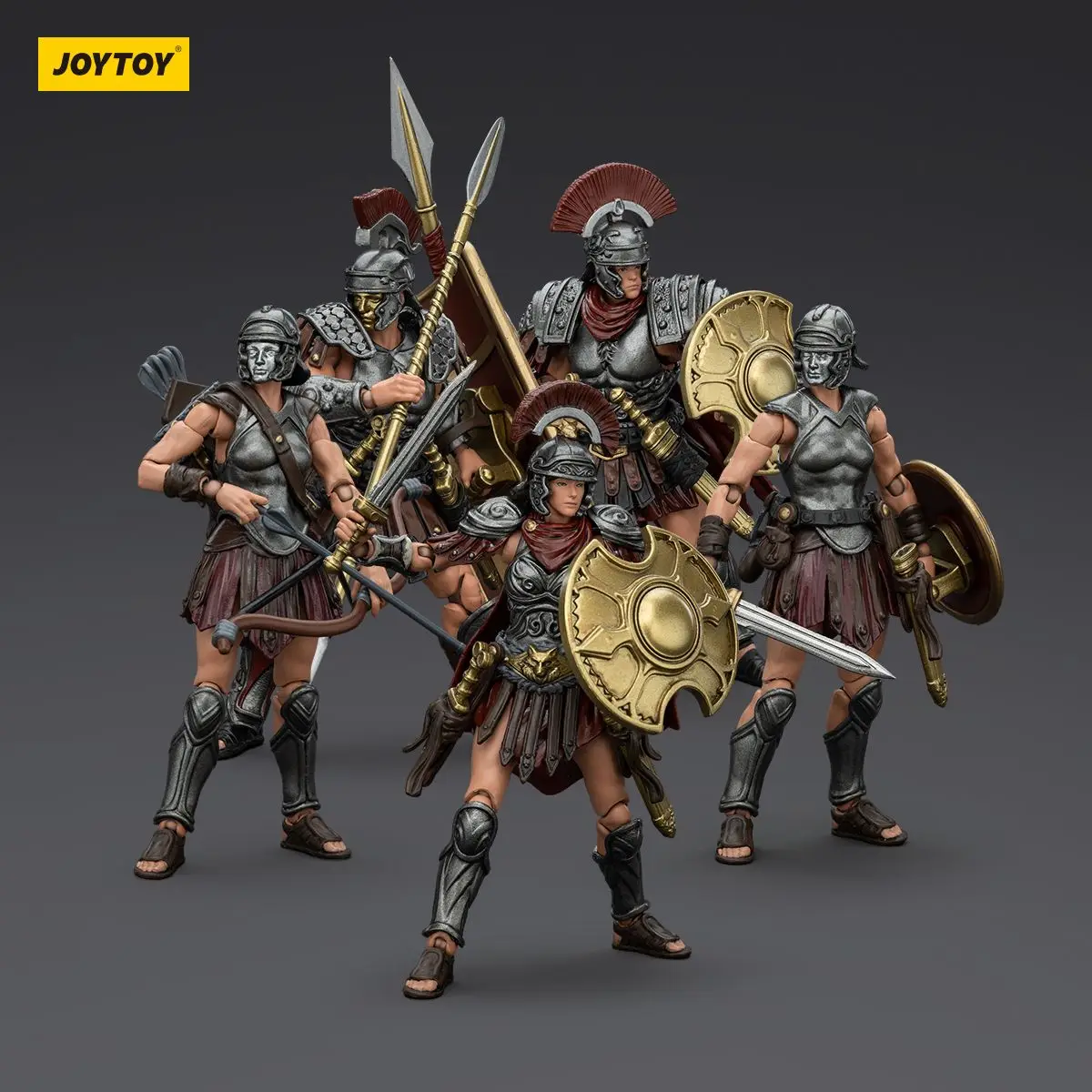 In Stock Genuine JOYTOY Strife 1/18 Roman Republic LegionX 5PCS Anime Action Figures Model Toys Collection Doll Boy Kids Gifts